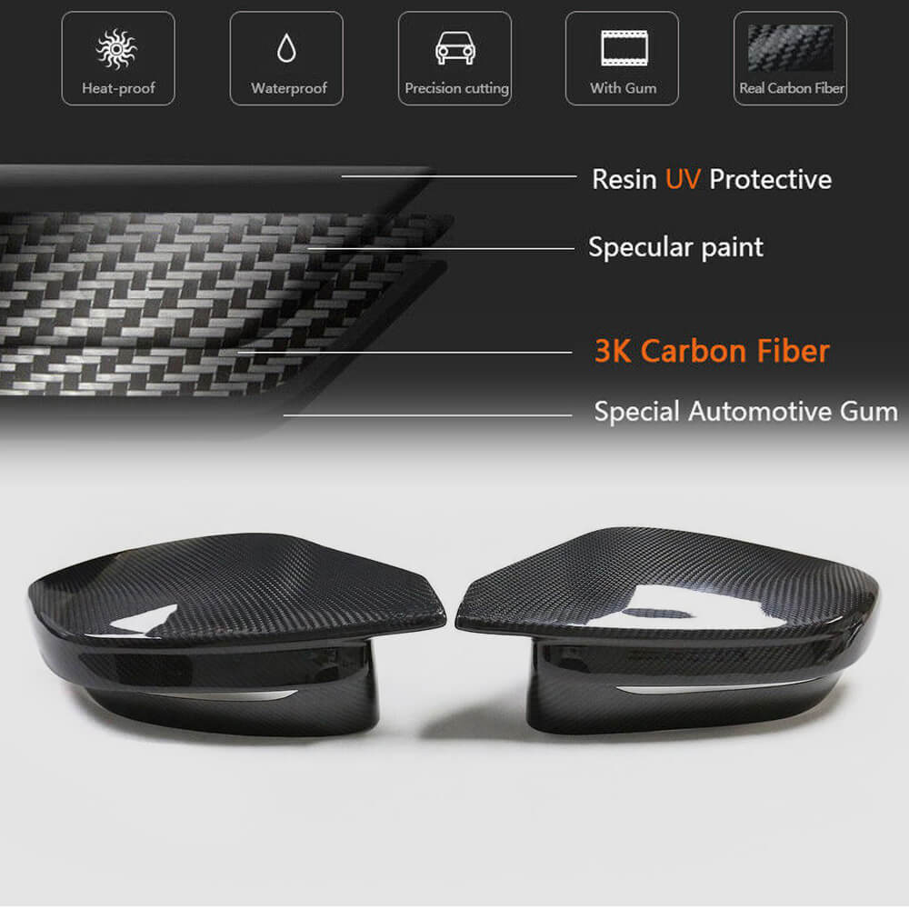 Mirror Covers M-Look Carbon (for M3) for BMW 3 Series G20/21 2018- - image 10