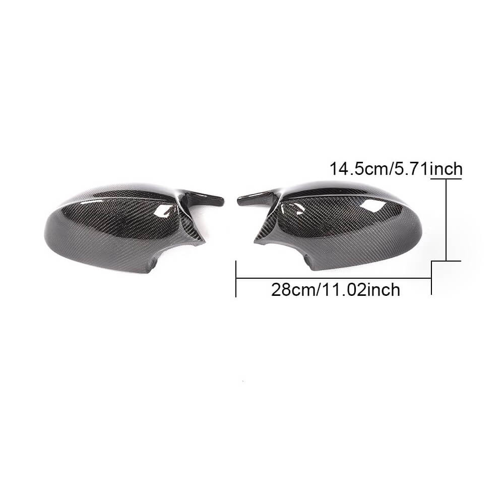 Mirror Covers V1 (for E90/E91 2005-2008, E92/E93 2006-2009, Carbon) for BMW 3 Series E90/E91 2005-2011 - image 10