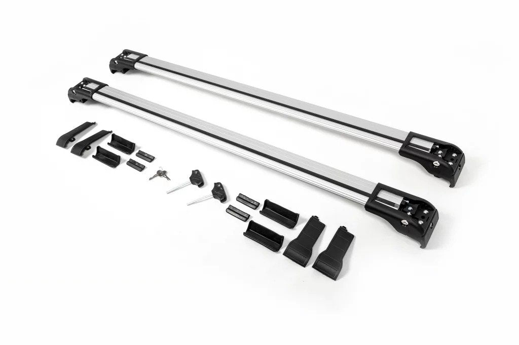 Roof rack (cross bars) for integrated roof rails lockable WingCarrier V2 (2 pcs) for Mercedes GLA H247 2020- - image 6