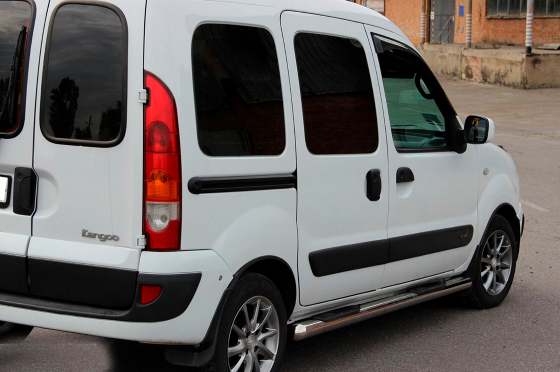 Side Pipes (2 pcs, Stainless Steel) for Renault Kangoo 1998-2008 - image 5