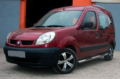 Side Pipes (2 pcs, Stainless Steel) for Renault Kangoo 1998-2008 - image 2