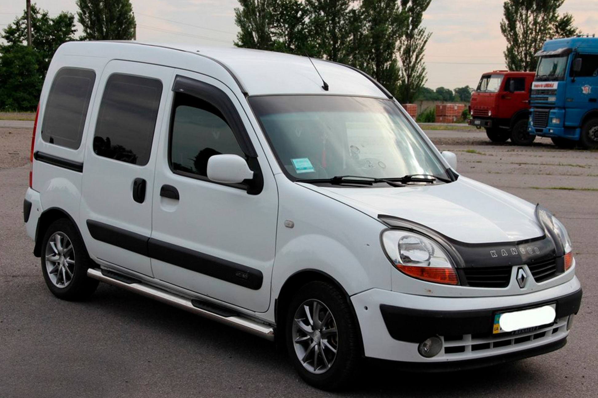 Side Pipes (2 pcs, Stainless Steel) for Renault Kangoo 1998-2008 - image 4