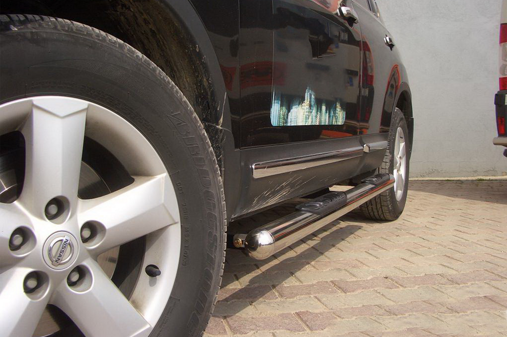 Side Pipes (2 pcs, Stainless Steel) for Nissan Qashqai 2010-2014 - image 4