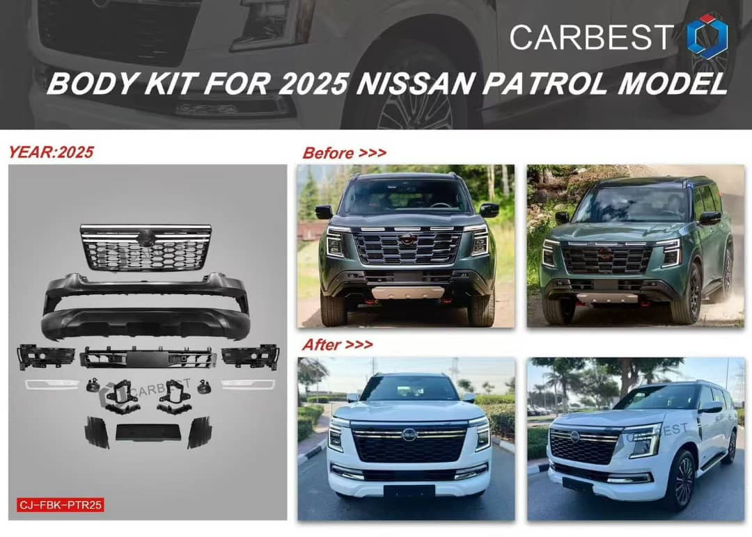 High Profile Body Kit for Nissan Patrol Y63 2025- - image 2