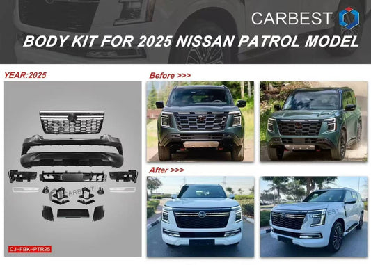 High Profile Body Kit for Nissan Patrol Y63 2025- - image 2
