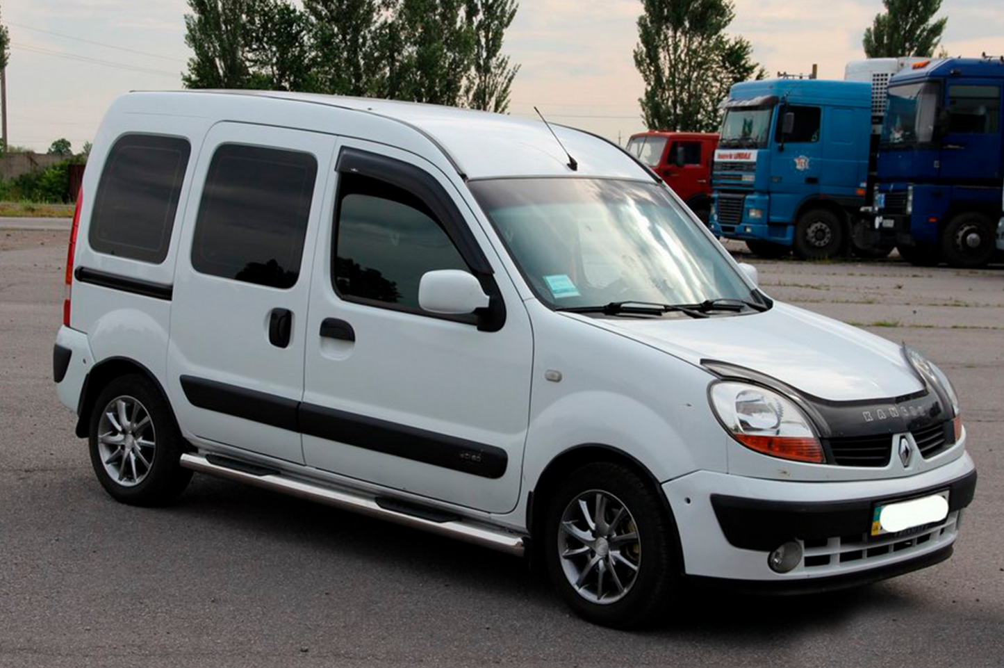 Side Pipes (2 pcs, Stainless Steel) for Renault Kangoo 1998-2008 - image 3