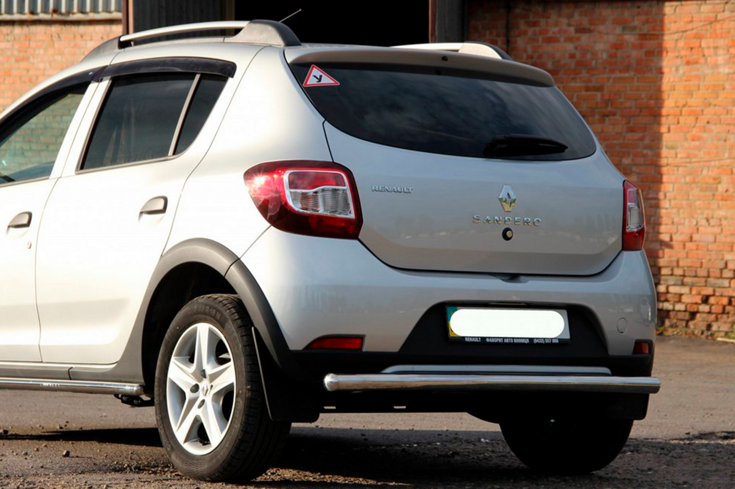 Rear Bar AK002 (Stainless Steel) for Dacia Sandero 2013-2020 - image 6