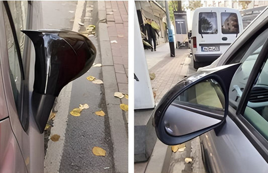 Covers for mirrors BMW-Style (2 pcs)  for Peugeot 308 2007-2013 - image 2