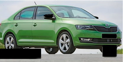 BMW-Style Mirror Covers (with Turn Signal, 2 pcs) for Skoda Rapid 2012-2019 - image 4