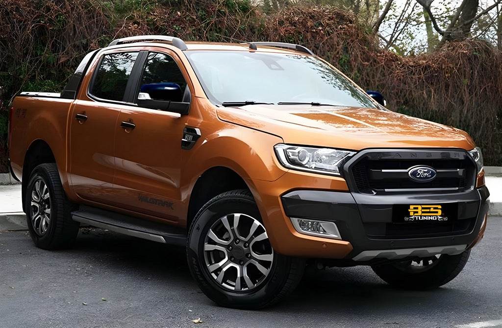 Covers for mirrors 2015+ (BMW-style, 2 pcs) for Ford Ranger 2011-2022 - Reelken Auto