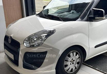 Covers for mirrors BMW-Style (2 pcs) for Fiat Doblo II 2010-2022 - Reelken Auto