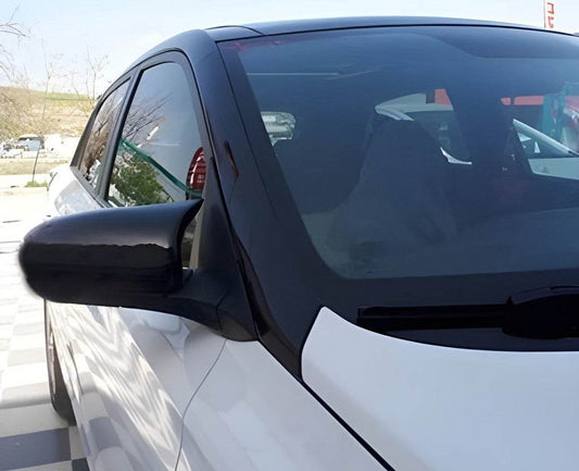 Covers for BMW-style mirrors (2 pcs) for Hyundai I-20 2014-2020 - Reelken Auto