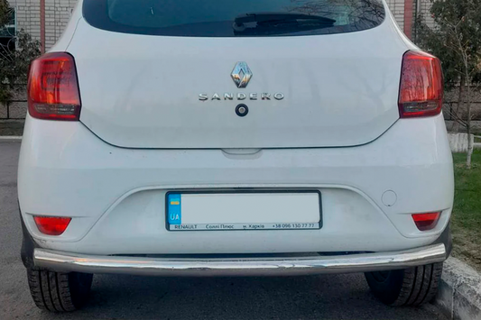 Rear Bar AK002 (Stainless Steel) for Renault Sandero 2013-2022 - image 1