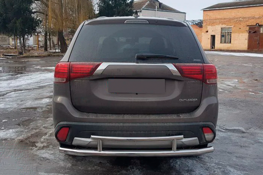 Rear Bar AK004-2 (Stainless Steel) for Mitsubishi Outlander 2012-2021 - image 2