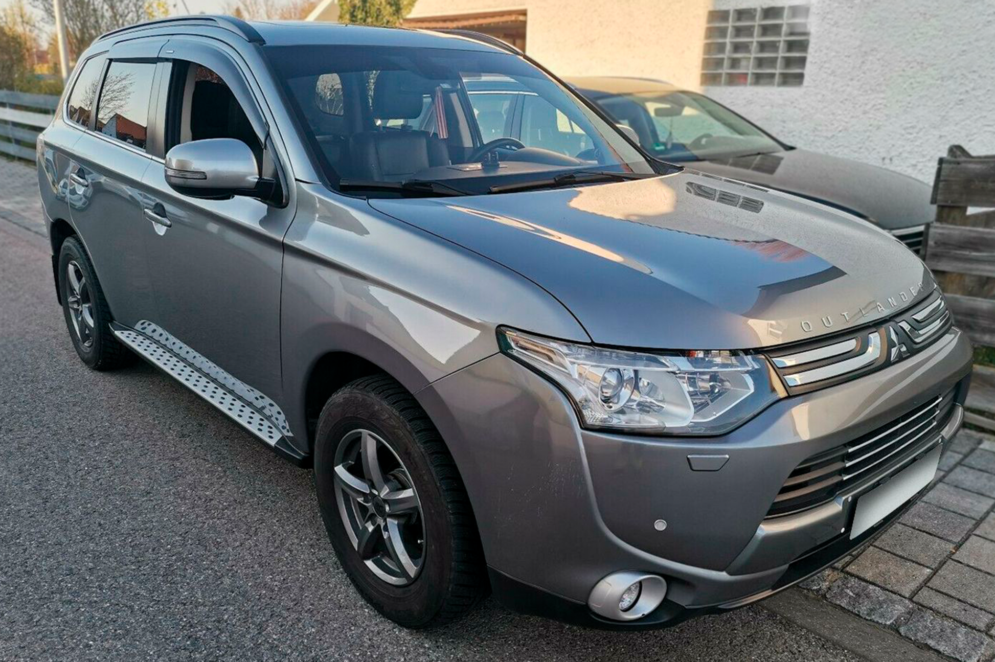 Side Steps OEM V1 (2 pcs, Aluminum) for Mitsubishi Outlander 2012-2021 - image 2