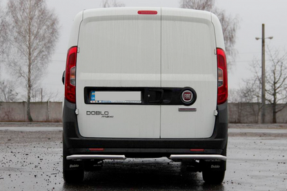 Rear Corner Bars AK003 (Stainless Steel) for Fiat Doblo II 2010-2022 - image 3