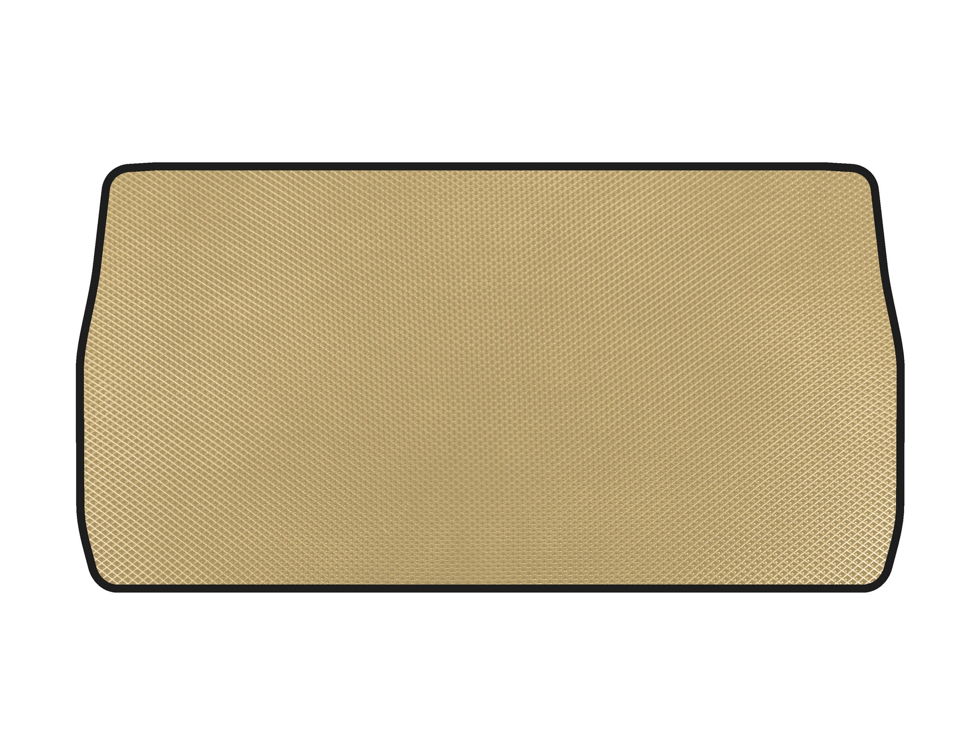 EVA Trunk Mat (2008-2020, lower, 8-seater/Trim SXT, Beige) for Dodge Grand Caravan V 2008-2020 - image 1