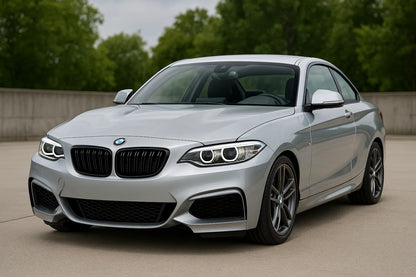 Kidneys M-Look (Gloss Black) for BMW 2 Series F22/F23 2014-2021 - image 3