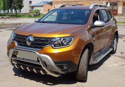 Bull bar without logo WT003 (stainless steel) for Dacia Duster 2018-2024 - image 3