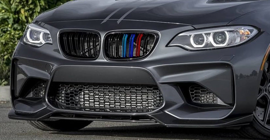 Kidney Grilles M-Look (M-Color) for BMW 2 Series F22/F23 2014-2021 - image 1