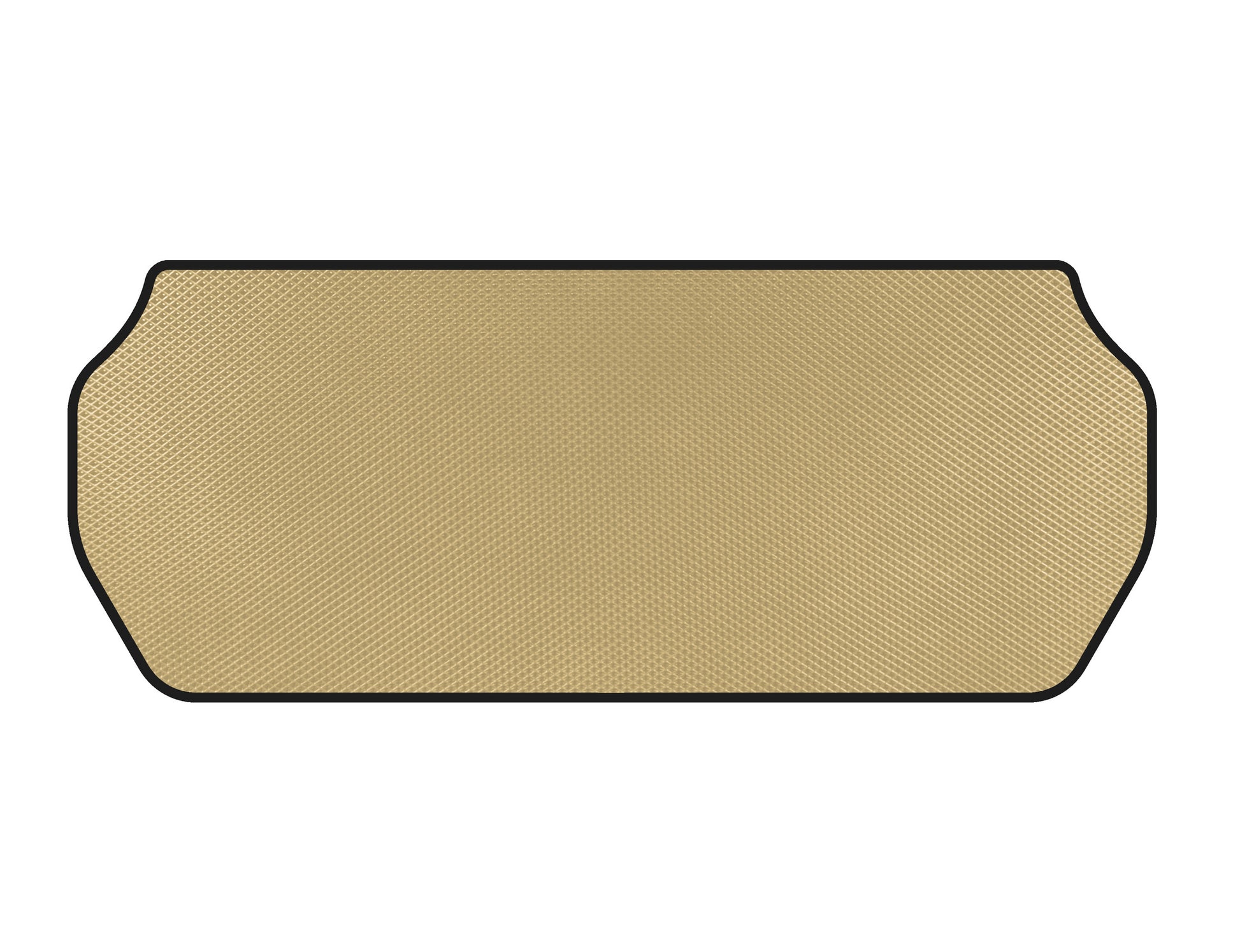 EVA Trunk Mat (up to 3rd row, 2003-2005, 7-seater, Beige) for Opel Zafira A 1998-2005 - image 1