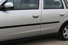 Chrome Door Handle Covers with Trim (8 pcs, Stainless Steel) for Opel Corsa C 2000-2006 - image 1