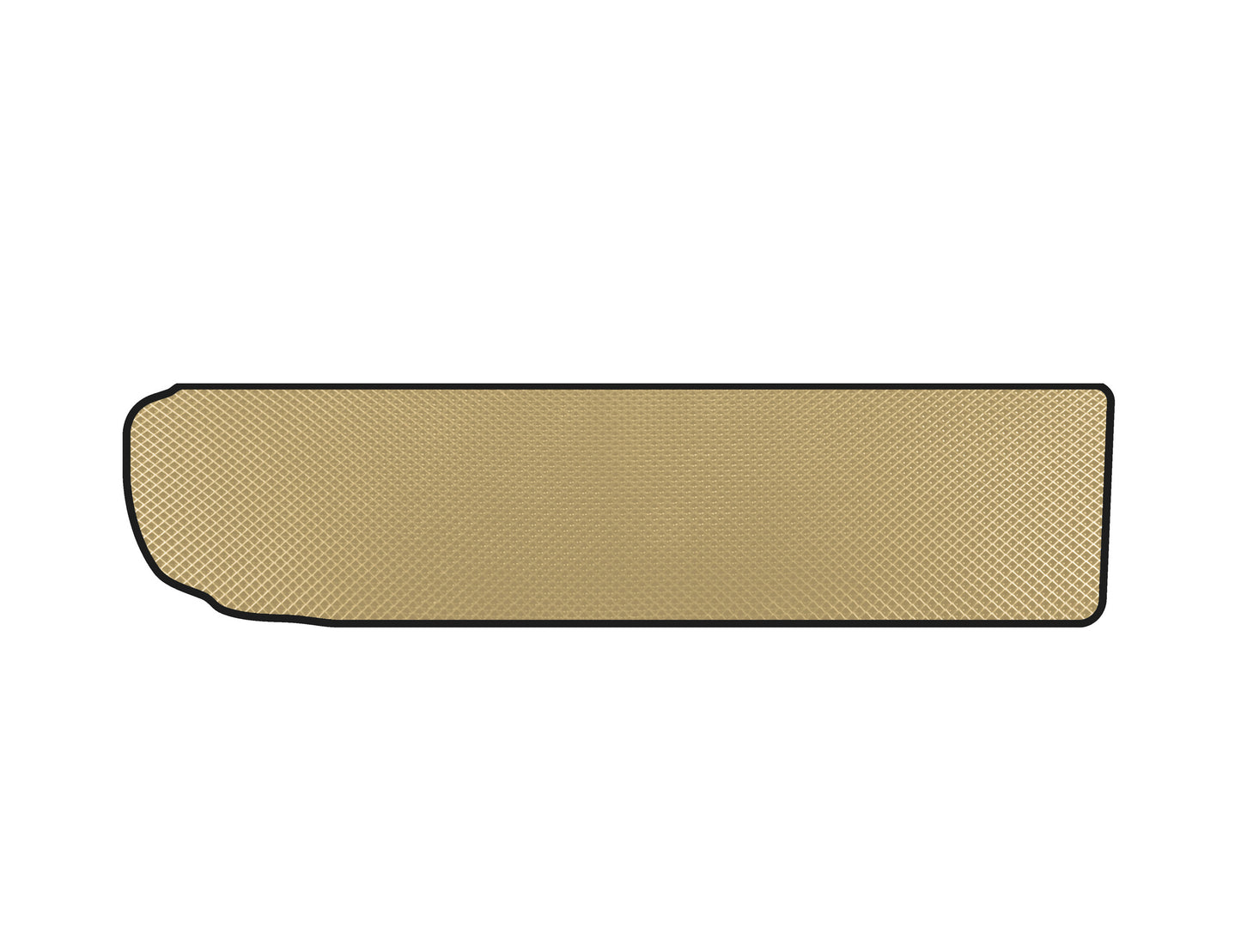 EVA Trunk Mat (3rd Row Unfolded, Beige) for Citroen C-4 Picasso 2013-2022 - image 1