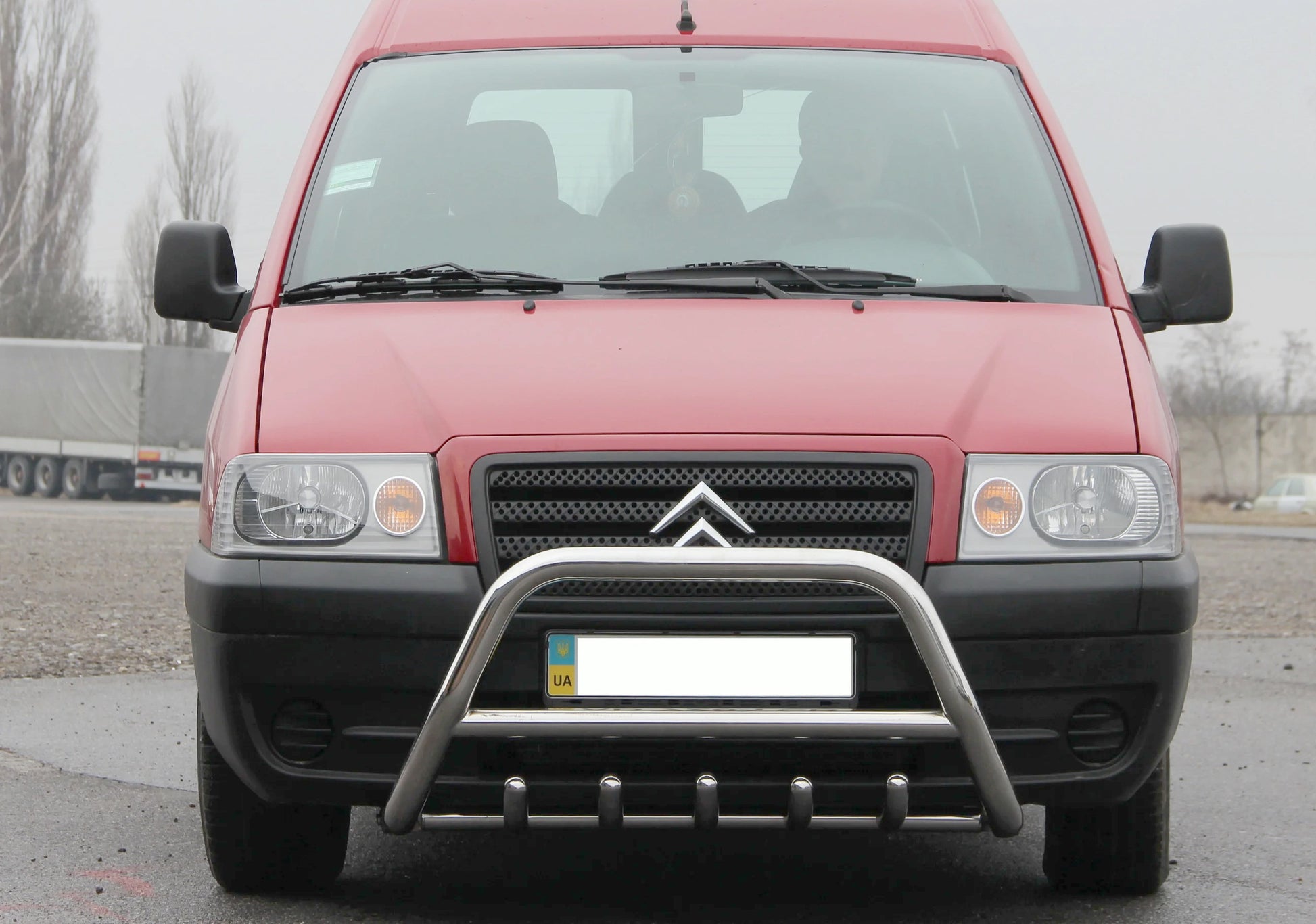Bull Bar WT003 (Stainless Steel) for Peugeot Expert 1995-2007 - image 4