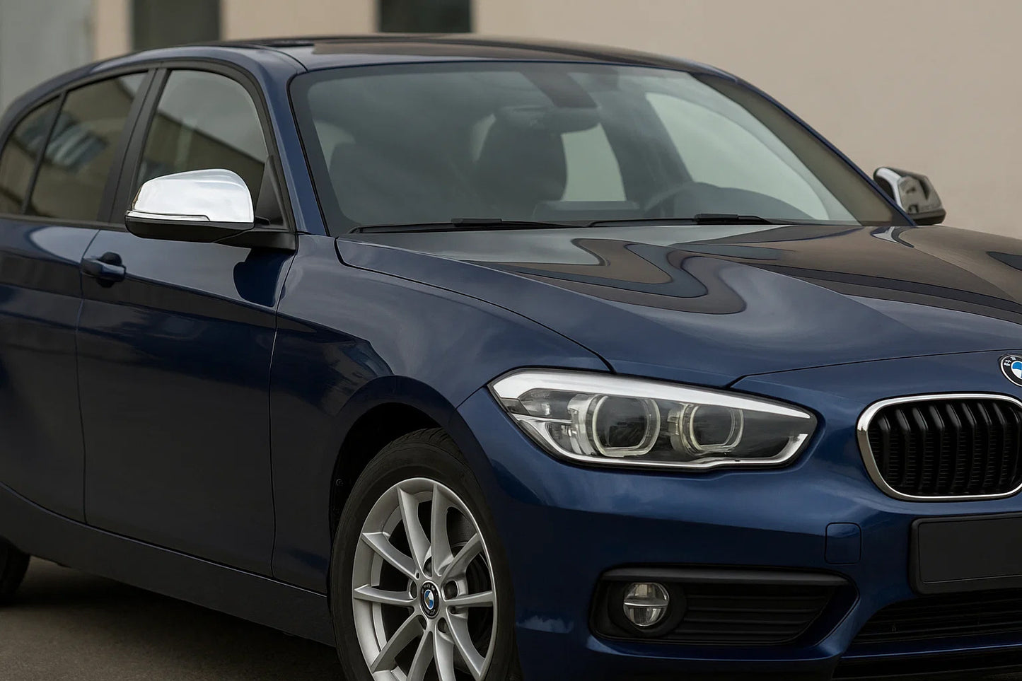 Mirror Covers (2 pcs, Stainless Steel) Carmos for BMW 1 Series F20/21 2011-2019 - image 3