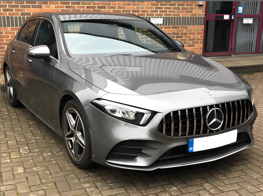 Front Grille GT Panamericana (for 2018-2022) for Mercedes A-сlass W177 2018- - image 1