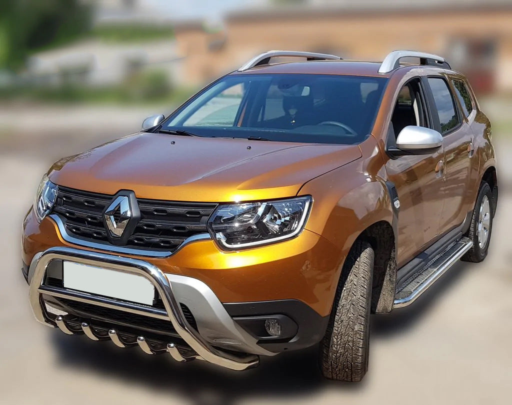 Bull bar without logo WT003 (stainless steel) for Dacia Duster 2018-2024 - image 7
