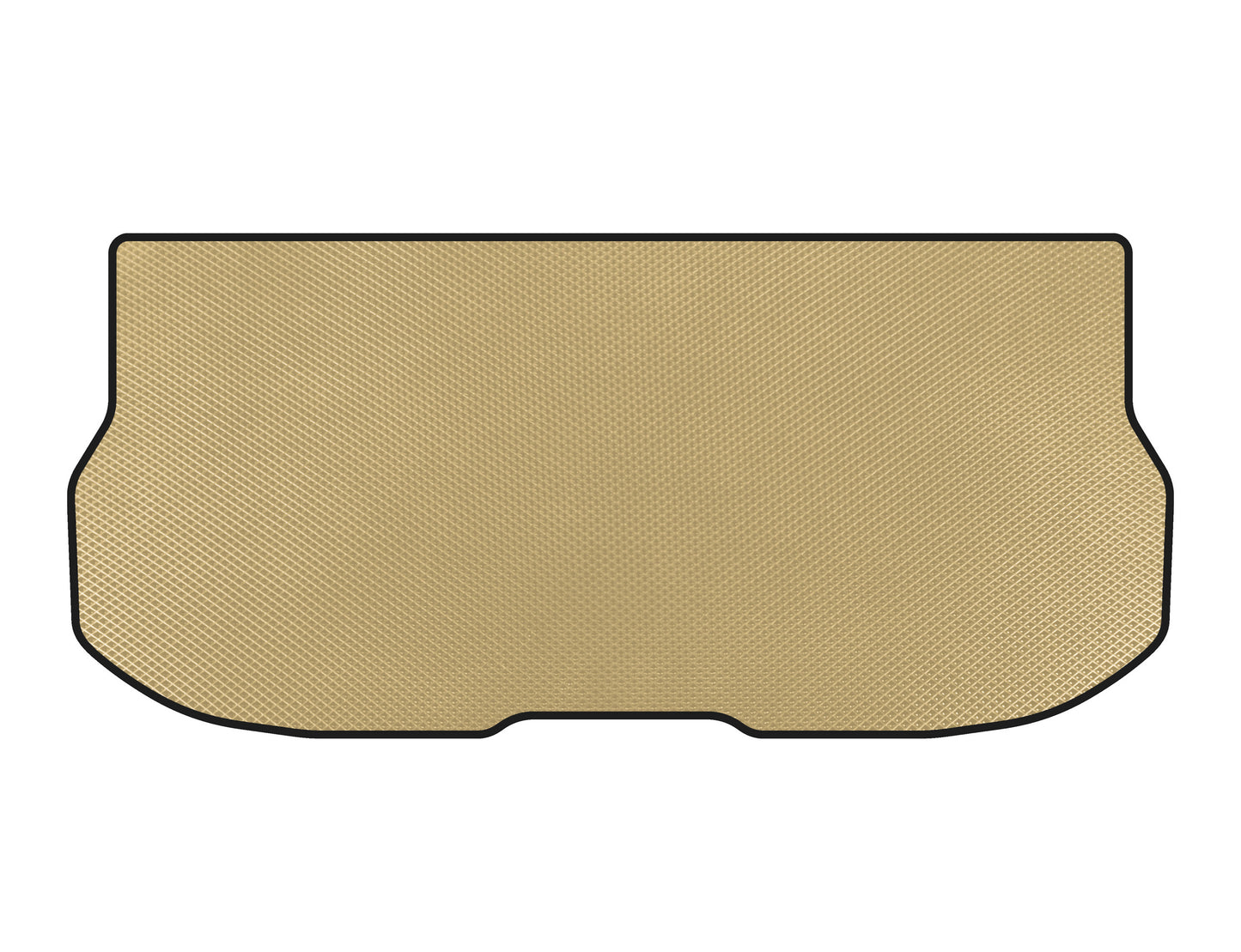 EVA Trunk Mat (with 3rd Row, 7-Seater, Beige) for Nissan Quest 2011-2017 - image 1