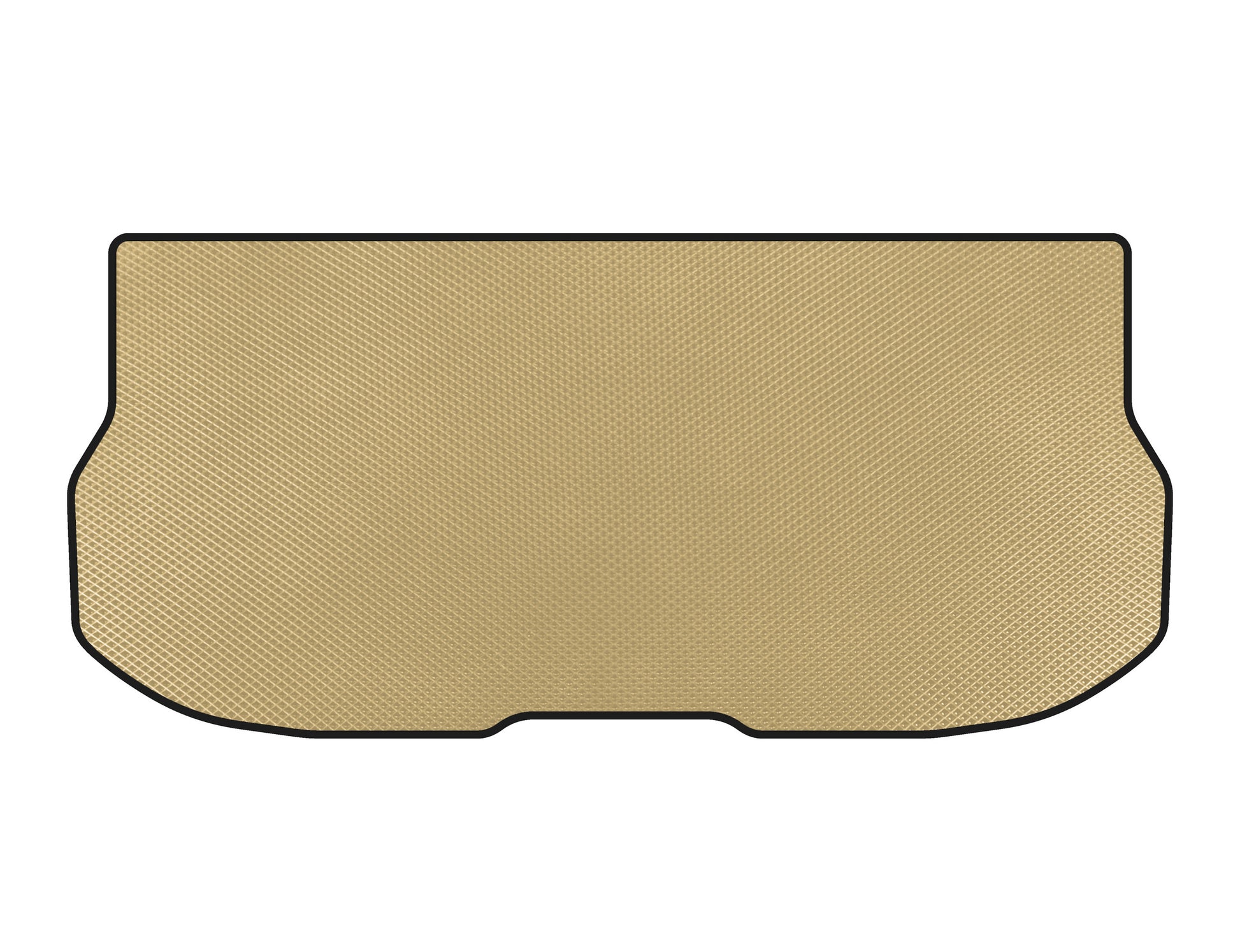 EVA Trunk Mat (with 3rd Row, 7-Seater, Beige) for Nissan Quest 2011-2017 - image 1