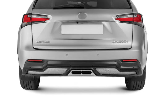 Front and Rear Lip Extensions V2 (2 pcs) for Lexus NX 2014-2021 - image 2
