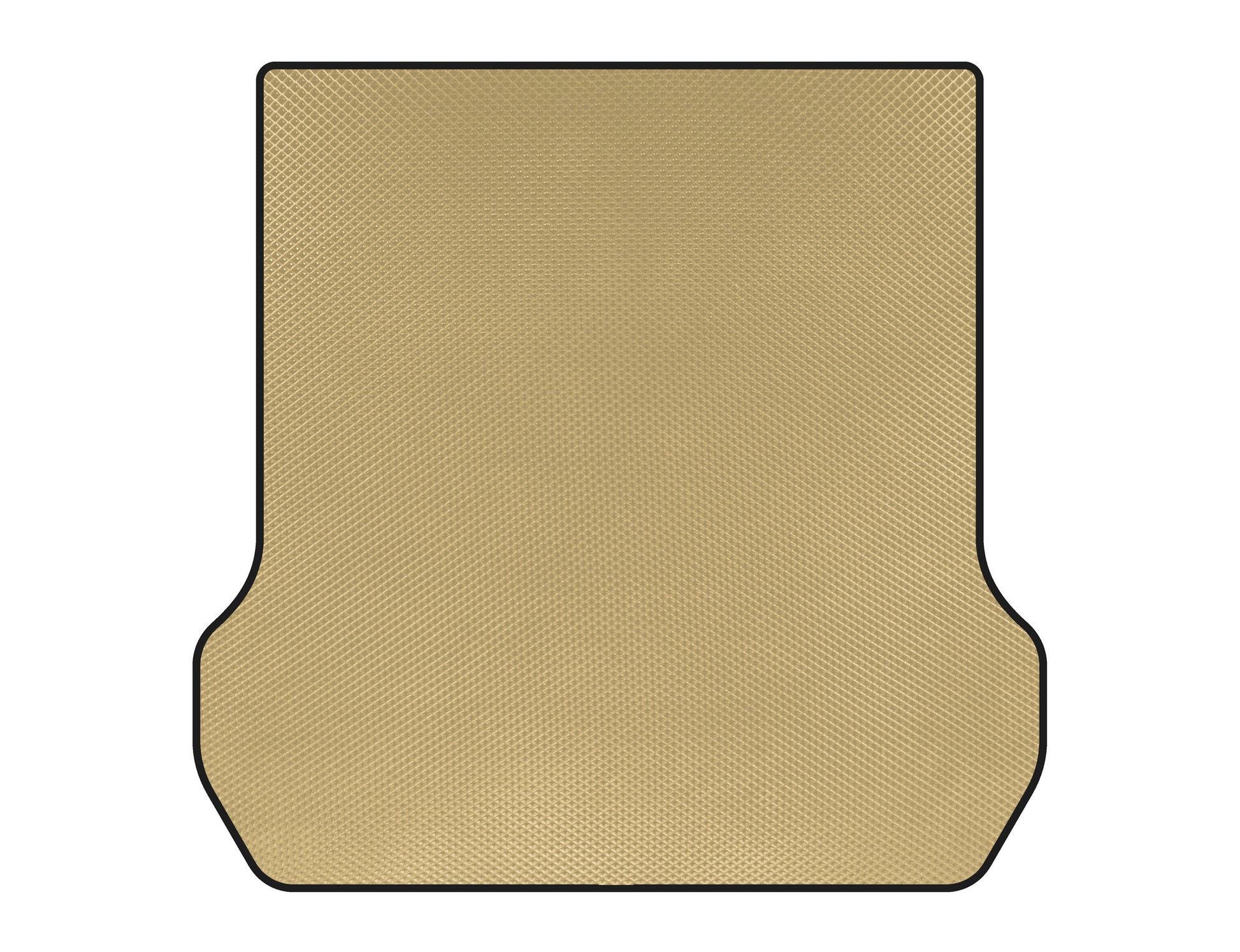 EVA Trunk Mat (up to 2nd row, 2003-2005, 7-seater, Beige) for Opel Zafira A 1998-2005 - image 1