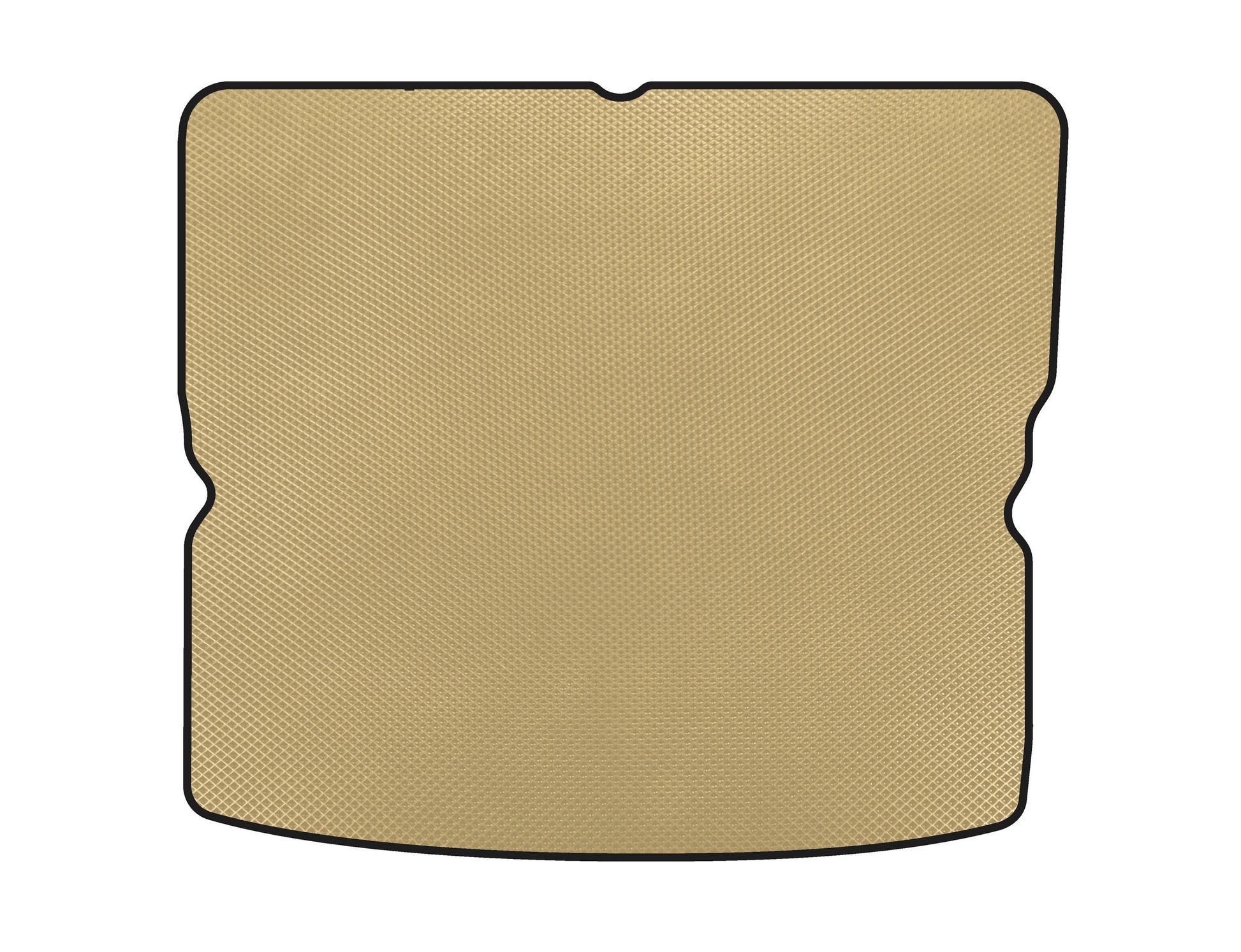 EVA Trunk Mat (covers 3rd row, Beige) for Opel Zafira B 2005-2011 - image 1