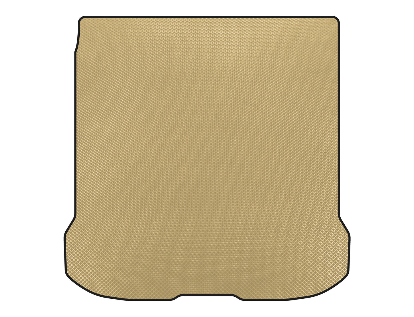 EVA Trunk Mat (with 2nd row, 7-seater, Beige) for Nissan Quest 2011-2017 - image 1