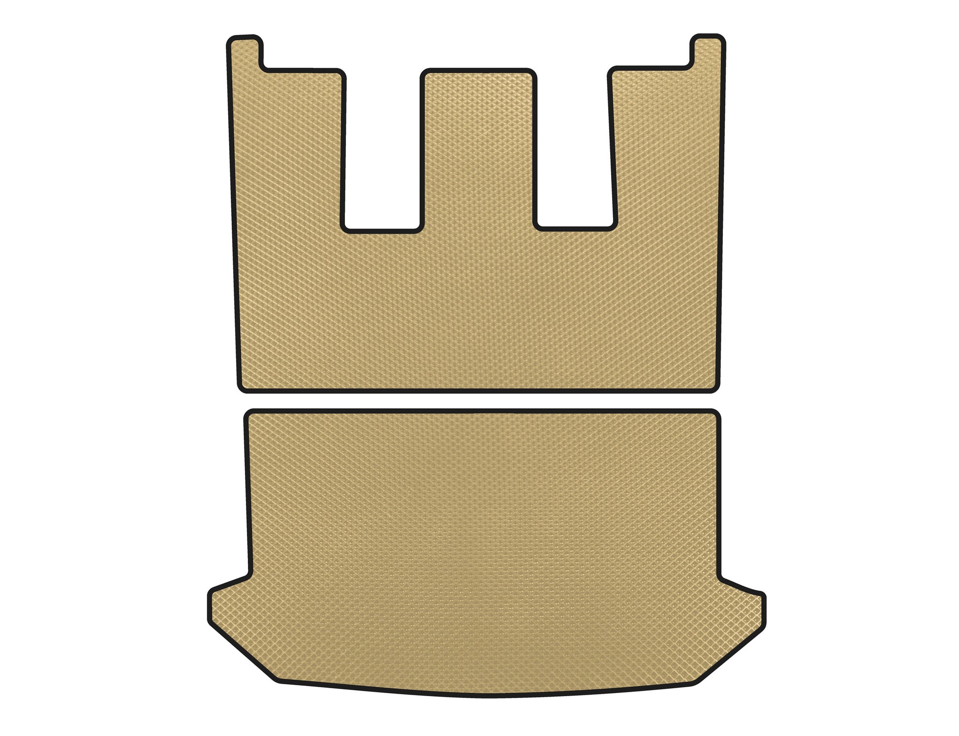 EVA Trunk Mat v1 (Beige) for Citroen C-8 2002-2014 - image 1