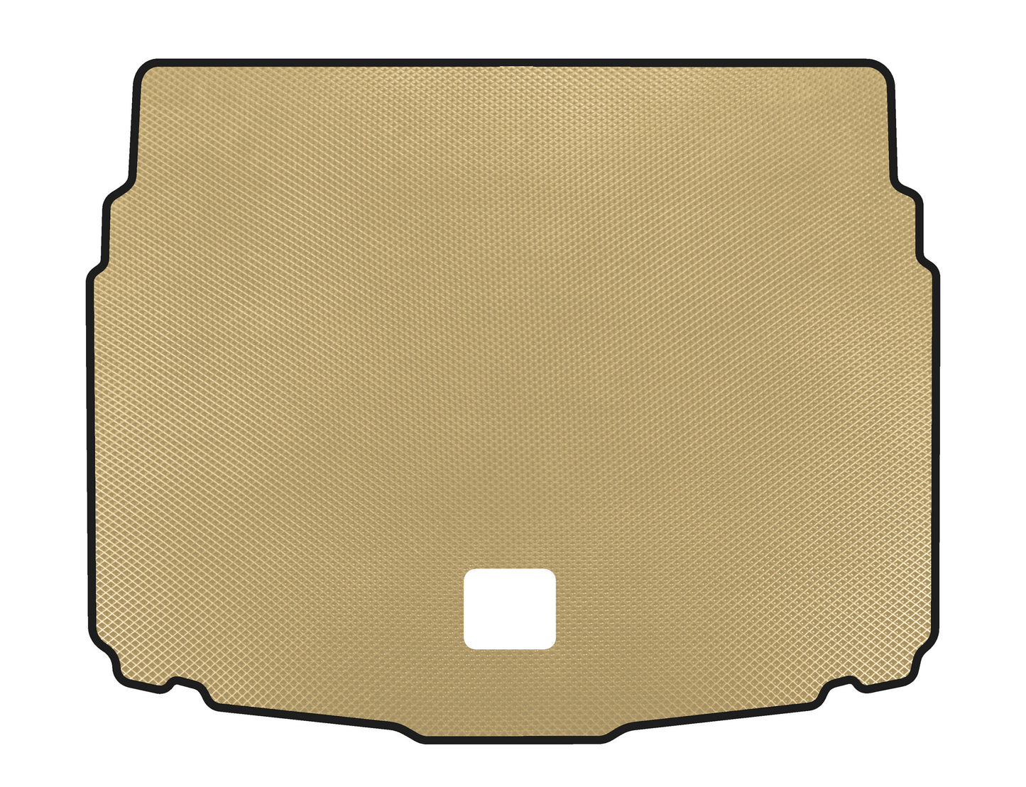 EVA Trunk Mat V1 (5-door, Beige) for Volkswagen T-Roc 2017-2025 - image 1