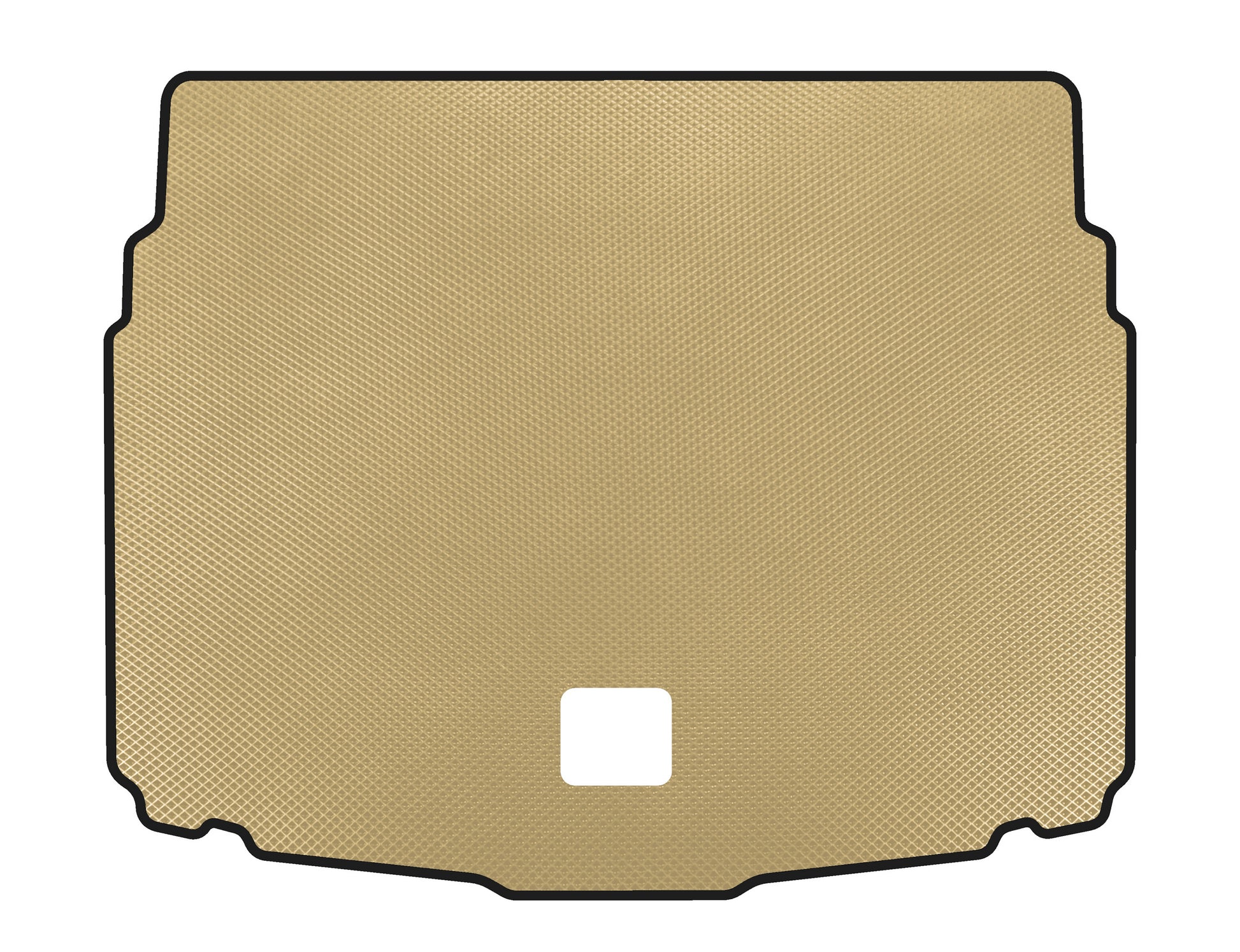 EVA Trunk Mat V1 (5-door, Beige) for Volkswagen T-Roc 2017-2025 - image 1