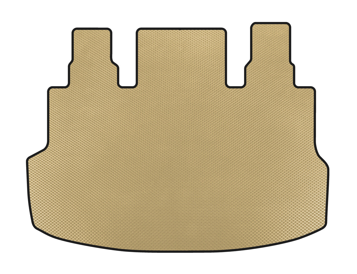 Mat in EVA trunk (1+1.5/9-seater, Beige) for Hyundai Staria - image 1