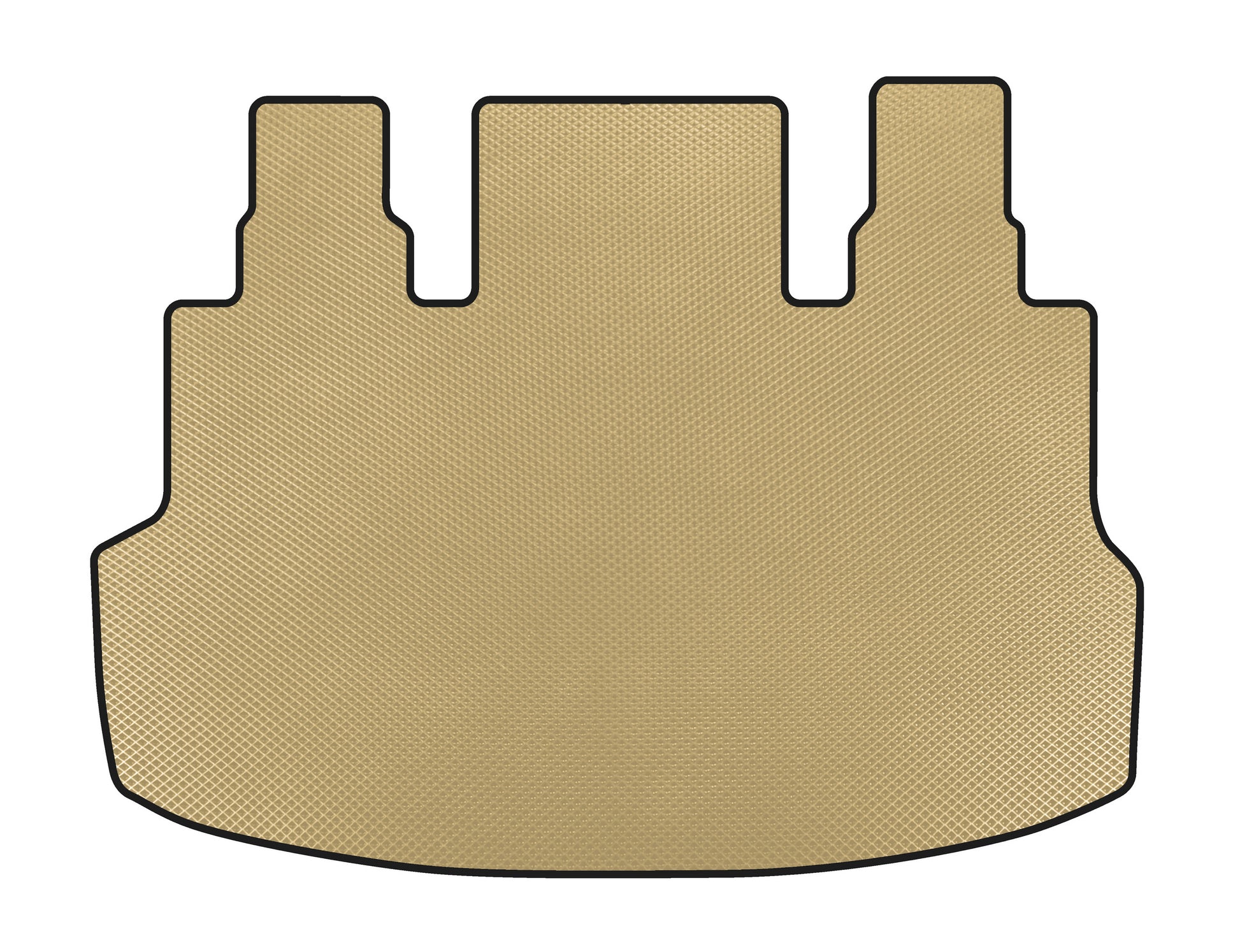Mat in EVA trunk (1+1.5/9-seater, Beige) for Hyundai Staria - image 1