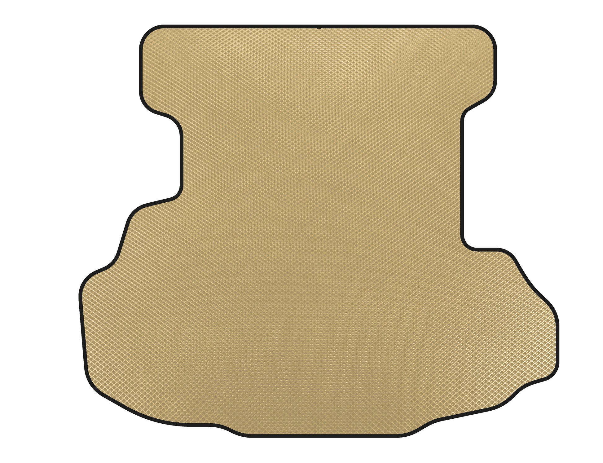 EVA trunk mat (2011-2016, SD, Beige) for Jaguar XF 2009-2016 - image 1
