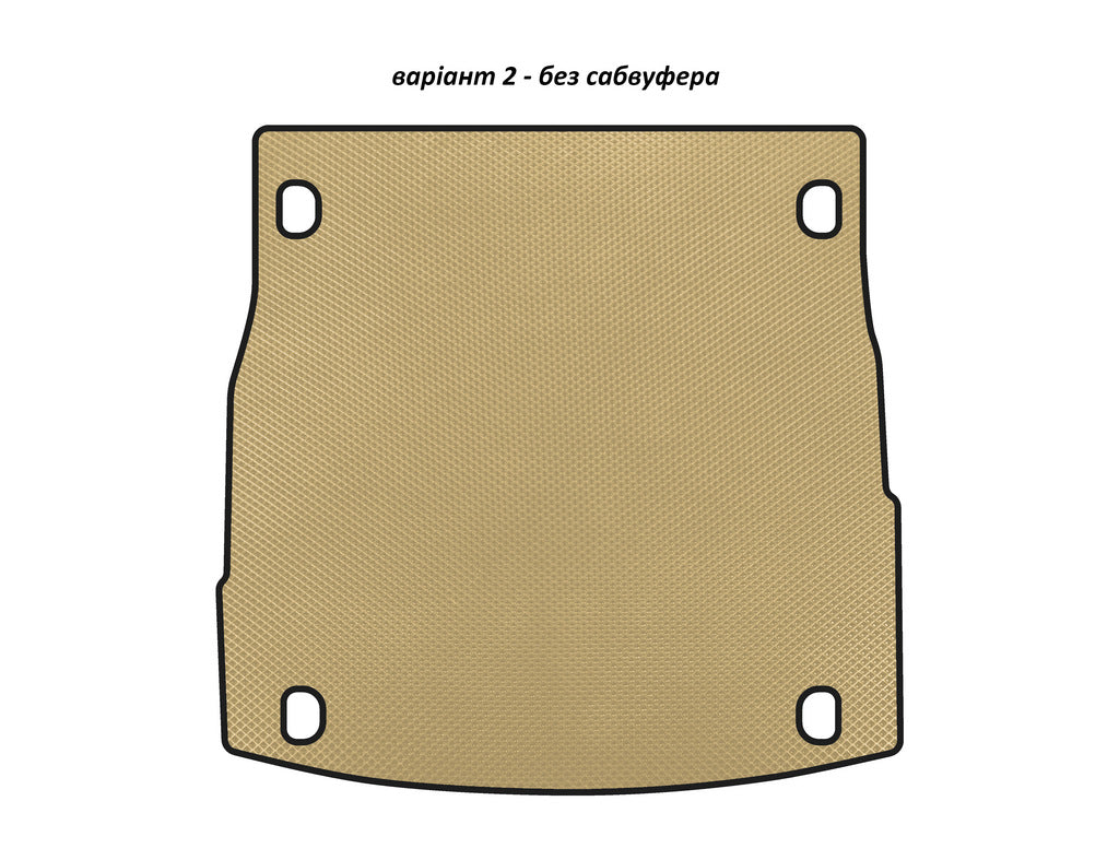 EVA Trunk Mat V-2 (without Subwoofer, Beige) for Alfa Romeo Stelvio 2016- - image 1