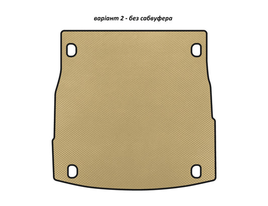 EVA Trunk Mat V-2 (without Subwoofer, Beige) for Alfa Romeo Stelvio 2016- - image 1