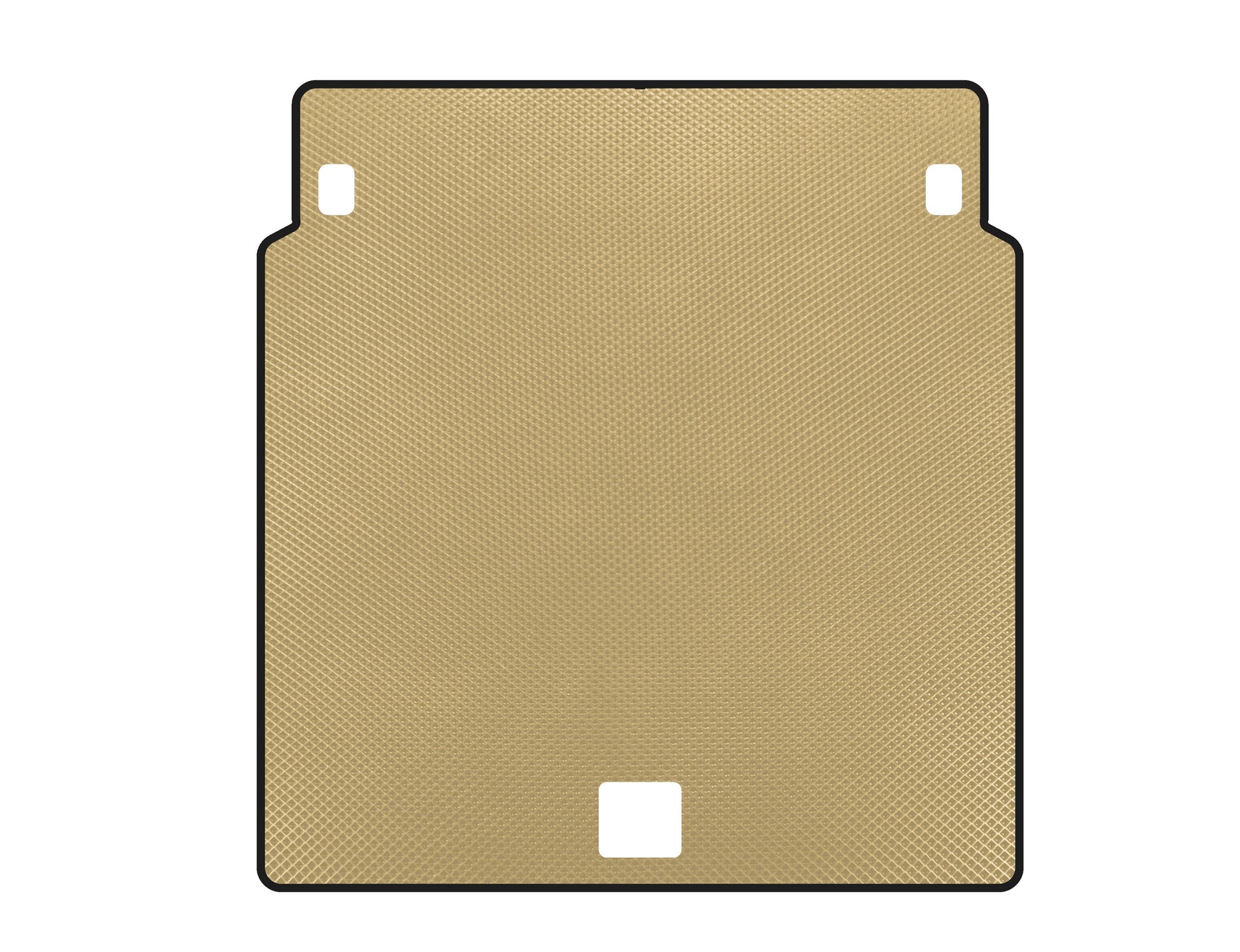 EVA Trunk Mat (2009-2013, Coupe, 4-Door, Beige) for Porsche Panamera 2009-2016 - image 1