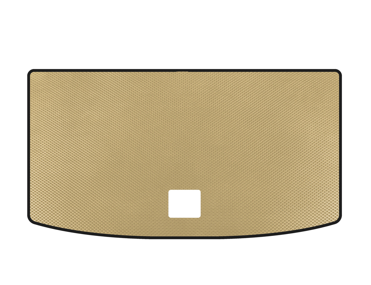 EVA Trunk Mat (7-Seater, Beige) for Volkswagen Atlas (Terramont) 2016- - image 1