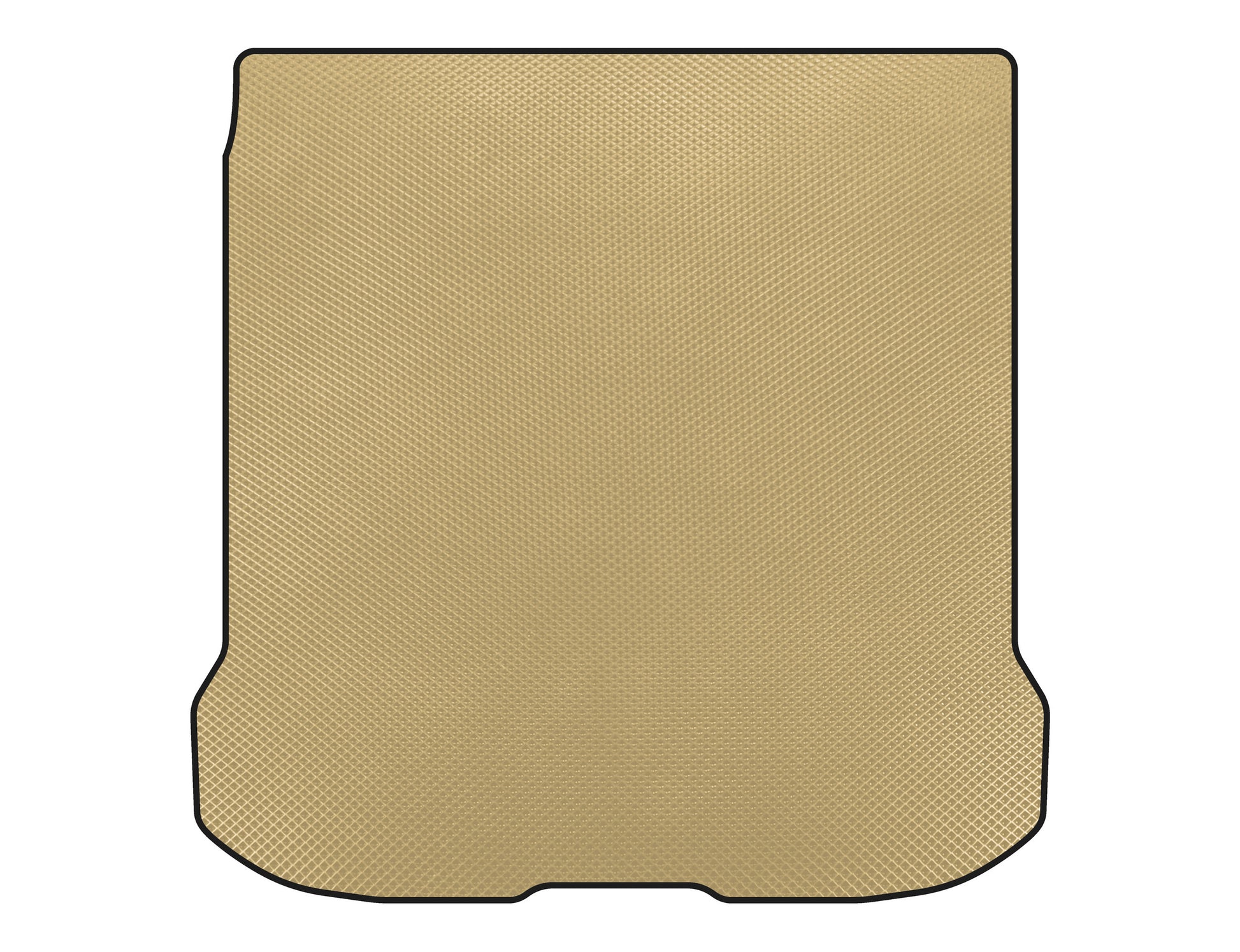 EVA Trunk Mat (with 2nd row, 7-seater, Beige) for Nissan Quest 2011-2017 - image 1