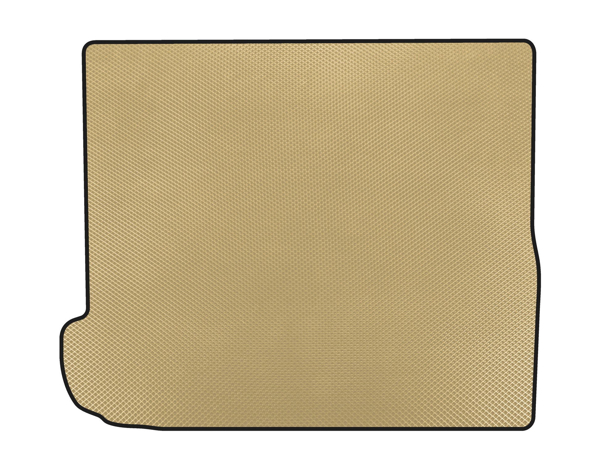EVA Trunk Mat V1 (Beige) for Citroen C-4 Picasso 2013-2022 - image 1