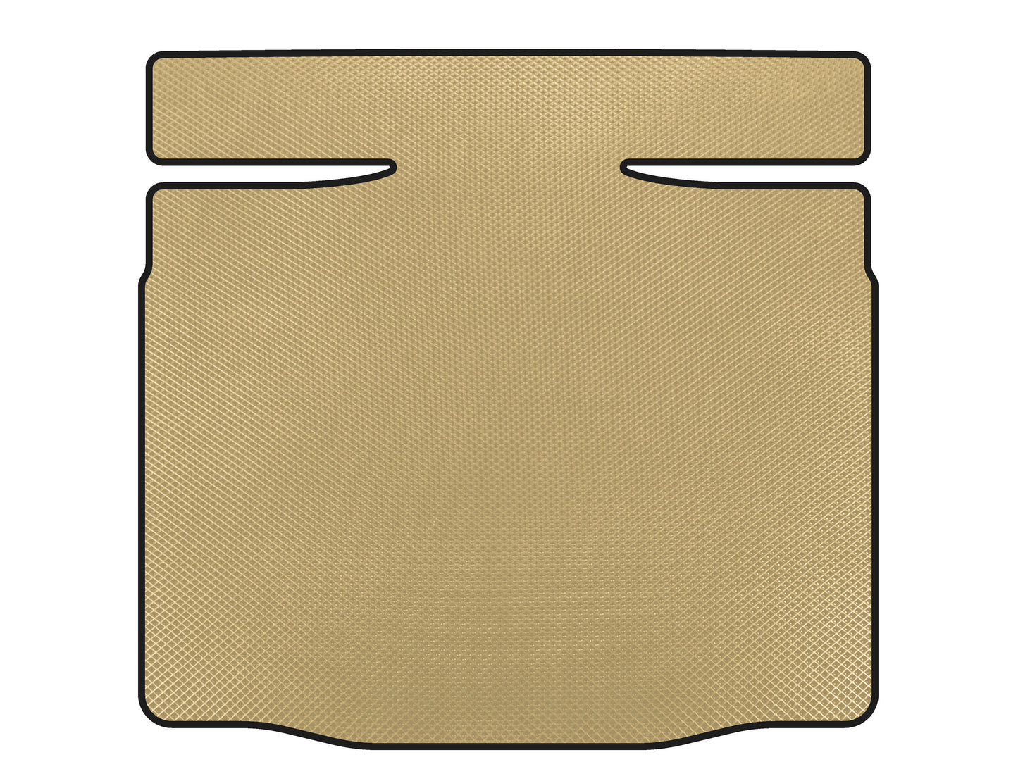 Trunk Mat V-2 (LB, Beige) for Opel Insignia 2008-2017 - image 1